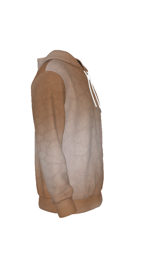 Unisex Natural Print Hoodie with Pockets AmmaAnkha Collection
