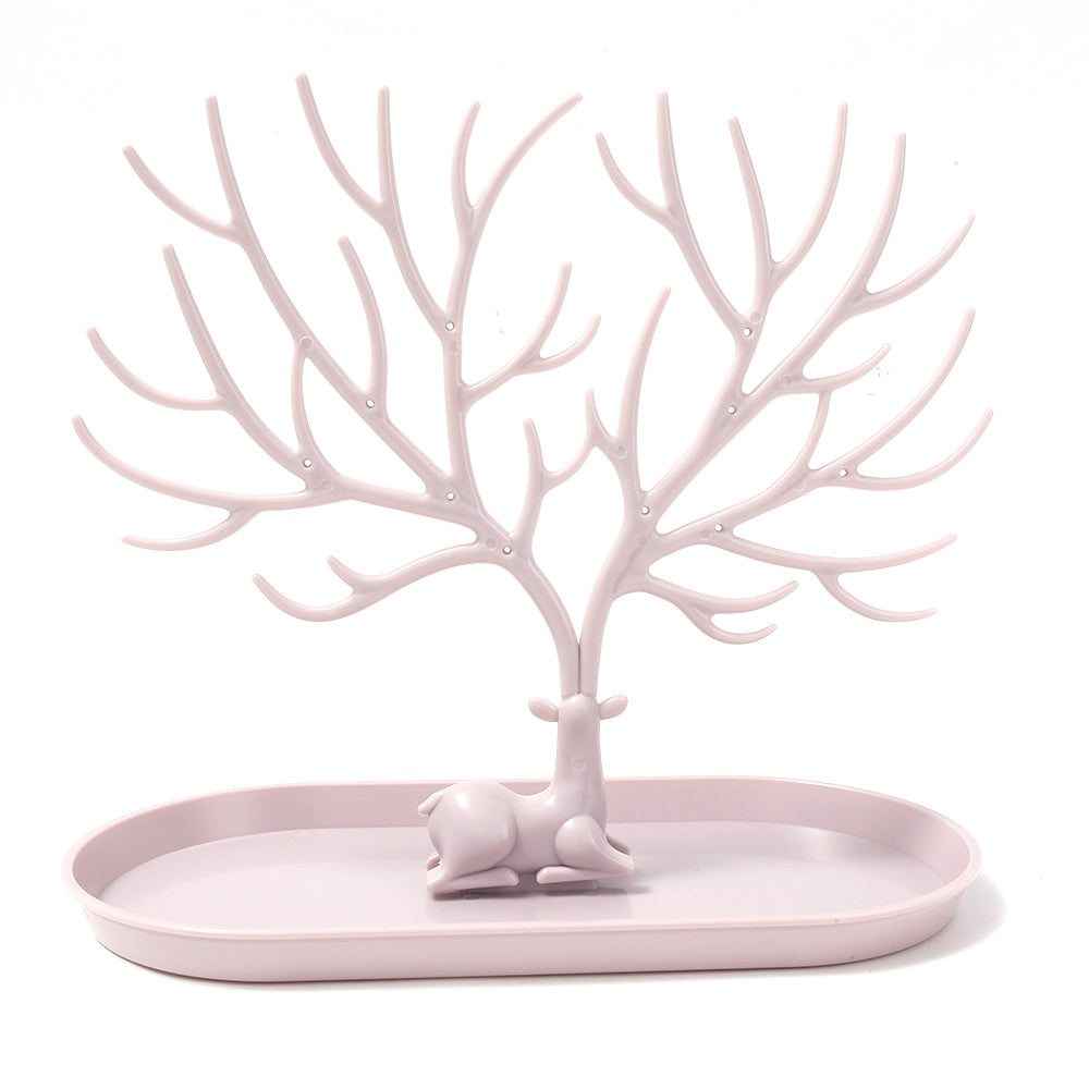 Deer Jewelry Display Stand Earrings Necklace Ring Jewelry Display Tray