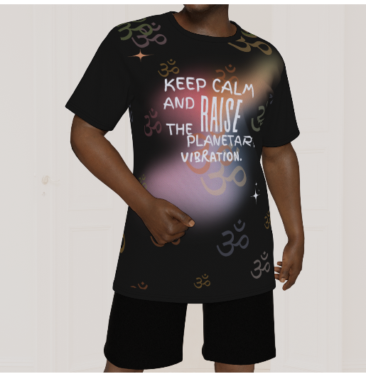 Keep Calm and Raise the Planetary Vibration T-Shirt
