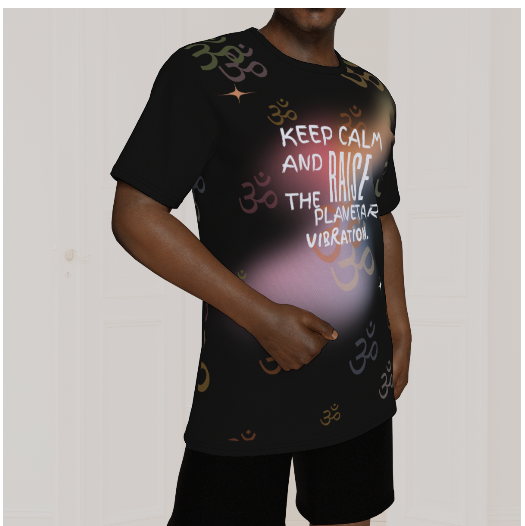 Keep Calm and Raise the Planetary Vibration T-Shirt