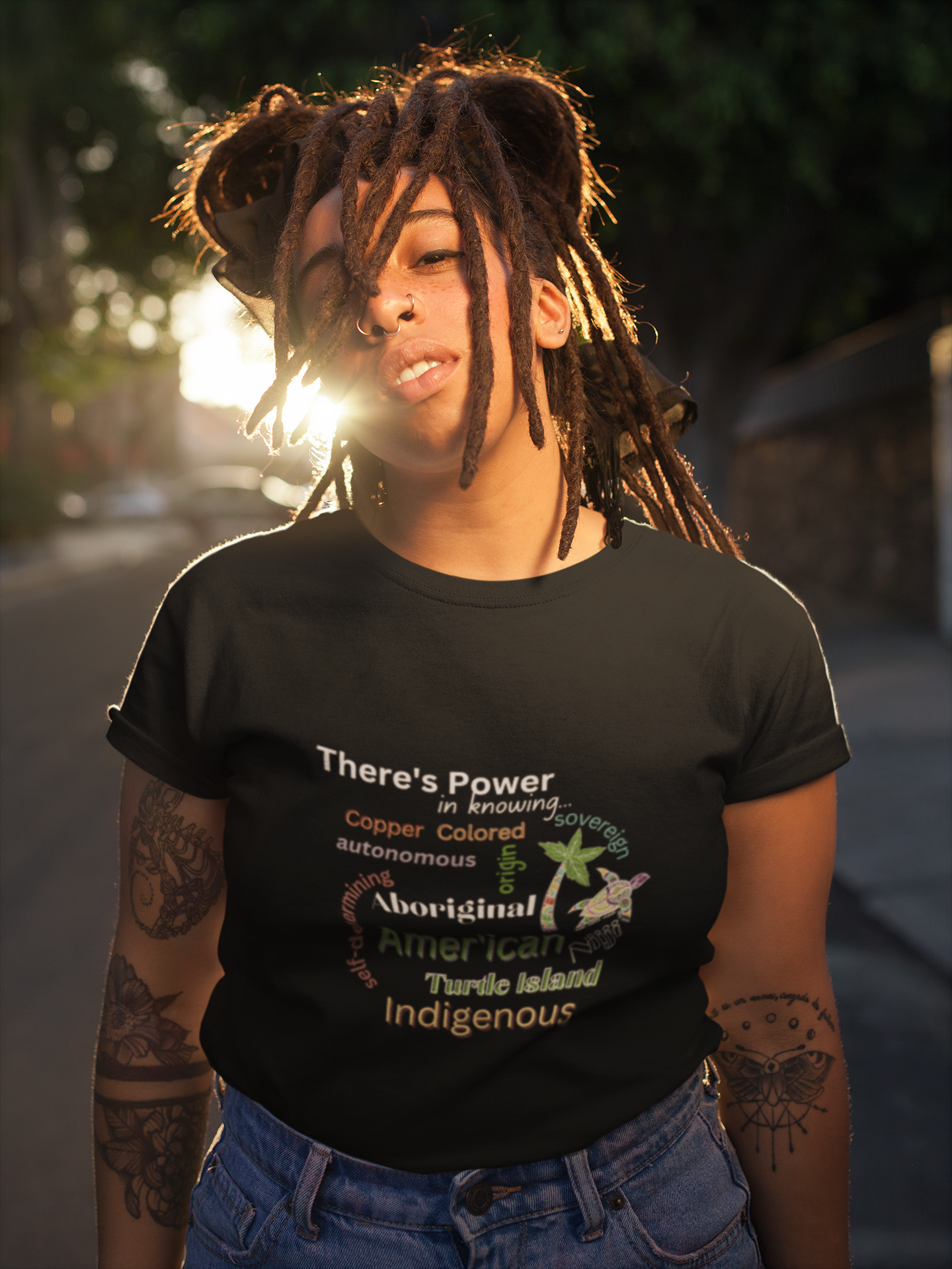 Aboriginal American Indigenous Niiji Word Collection AmerIndian T-Shirt