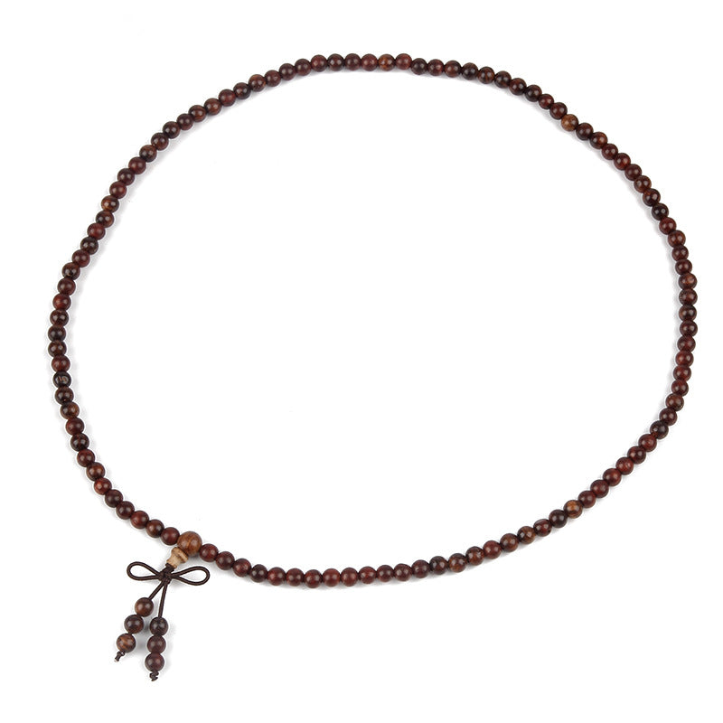 108 Dark Sandalwood Buddha Beads Prayer Meditation Rosary Bracelet