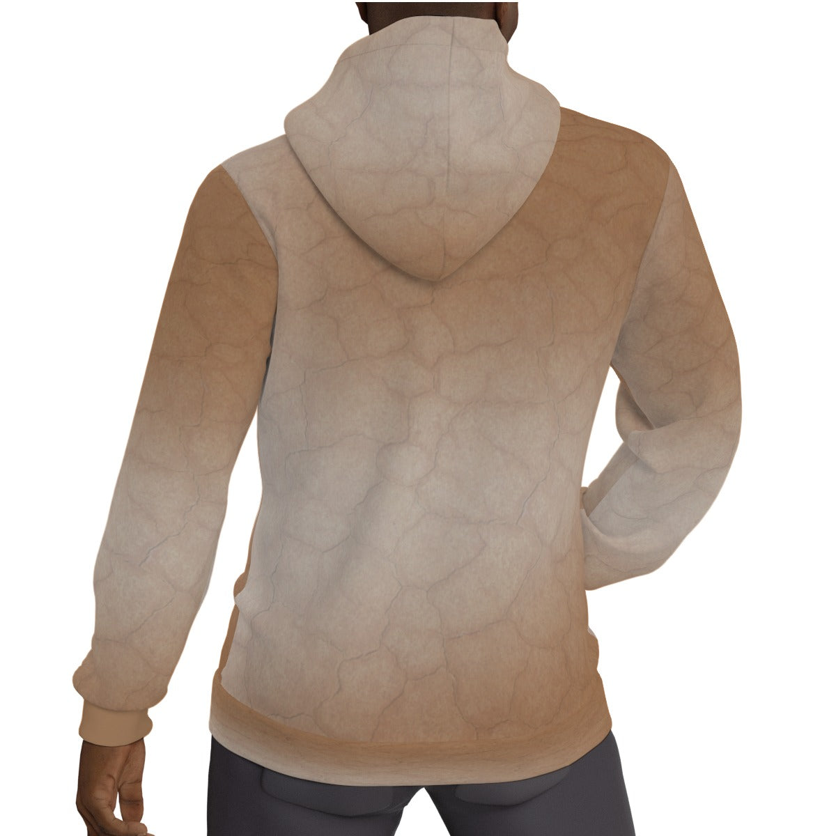 Unisex Natural Print Hoodie with Pockets AmmaAnkha Collection