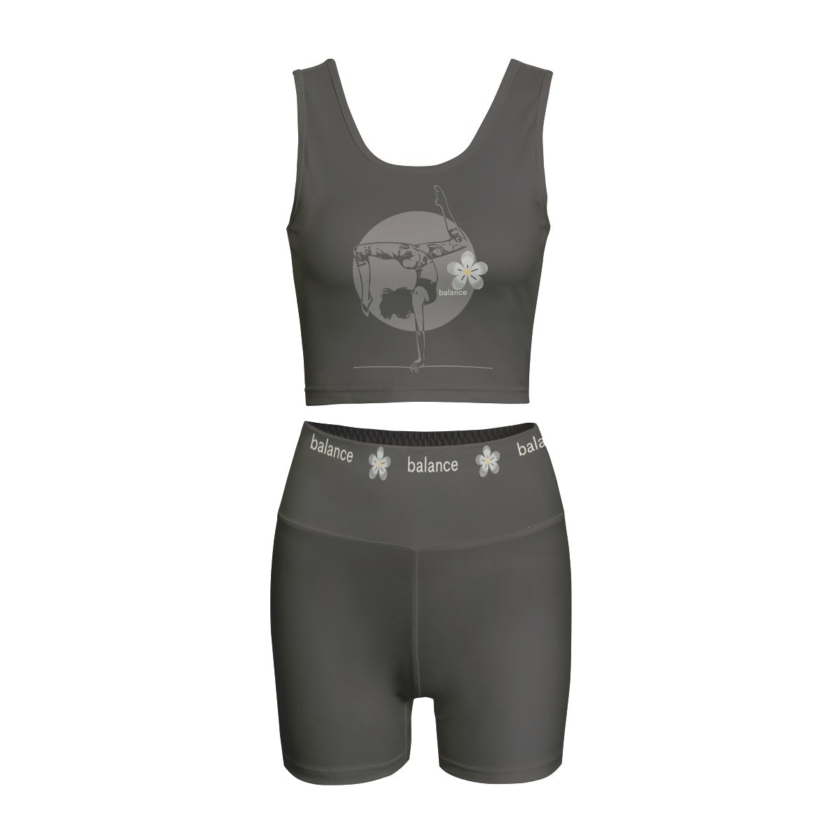 Freestyle Women's Yoga Top and Bottom Set Balance