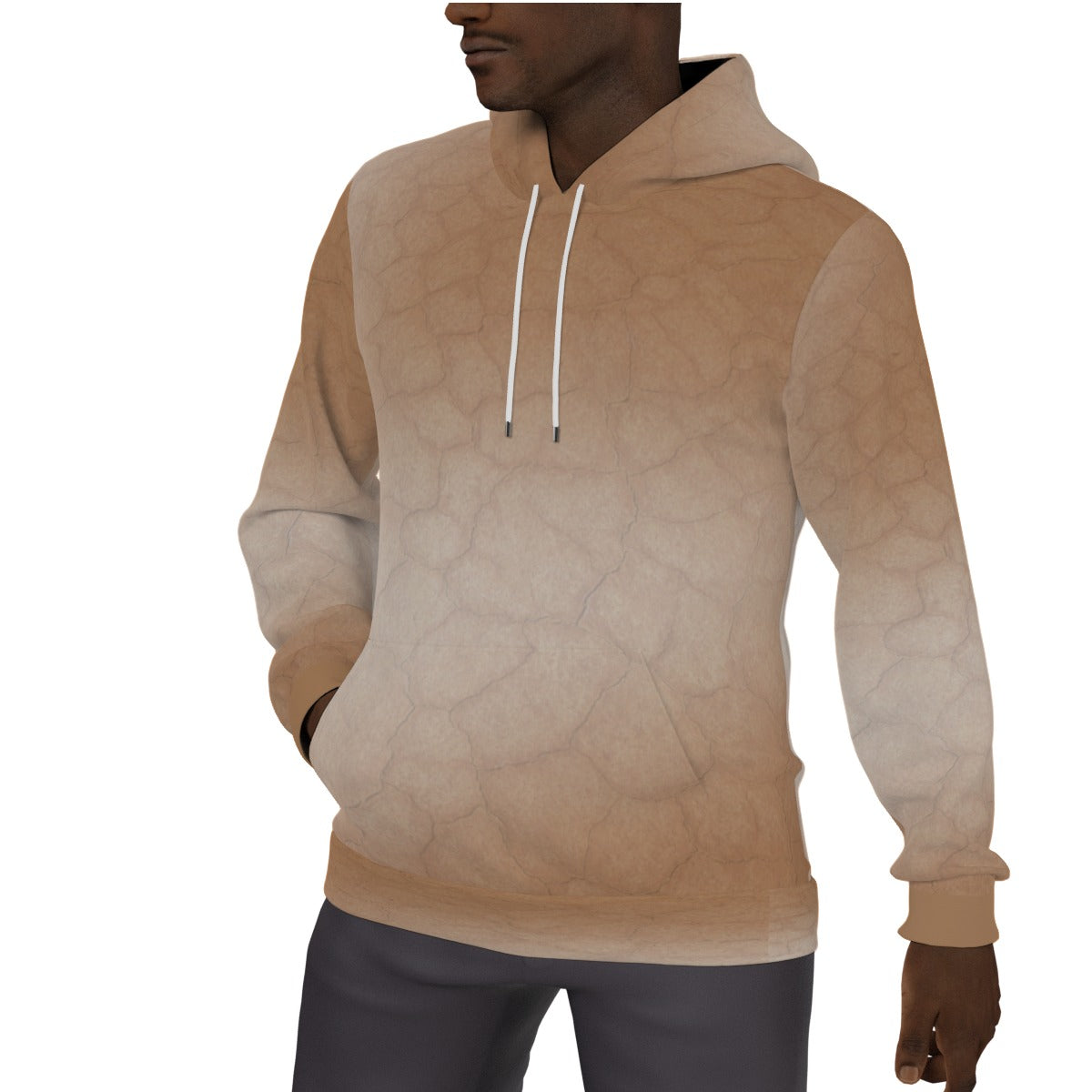 Unisex Natural Print Hoodie with Pockets AmmaAnkha Collection
