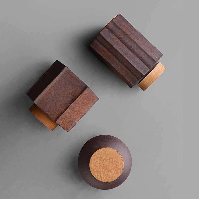Japanese Style Laoyanni Tea Storage Box for Tea Coffee