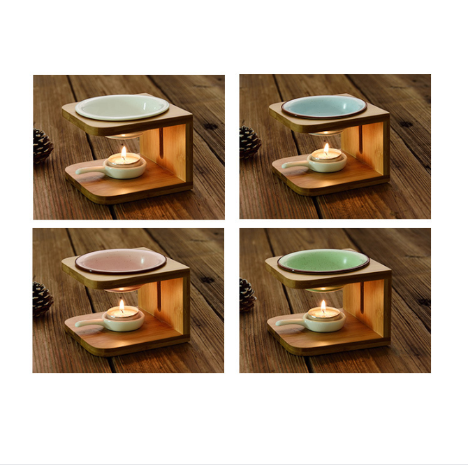 Vintage Modern Minimalist Stone Incense Burner
