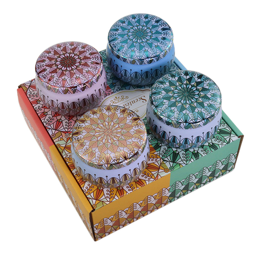 Fragrant Dried Flowers Scented Candles Home Sprinkling Birthday Candles with Souvenirs
