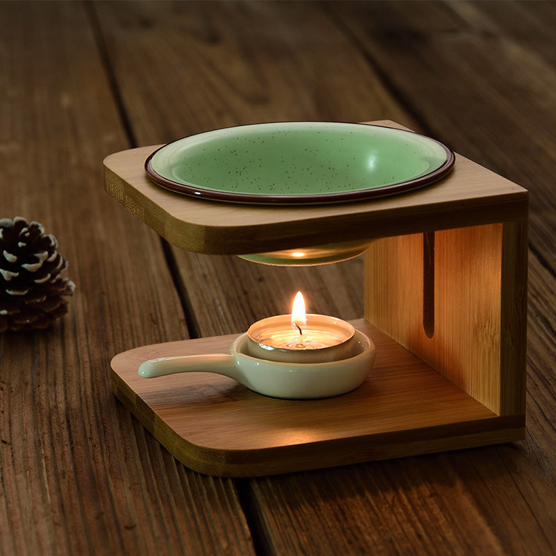 Vintage Modern Minimalist Stone Incense Burner