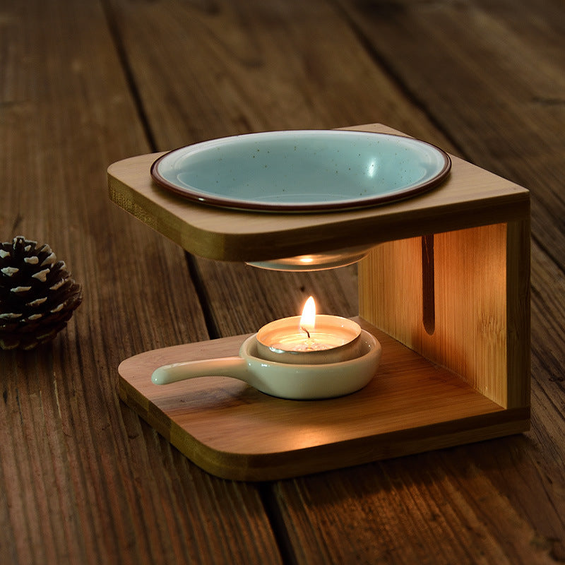 Vintage Modern Minimalist Stone Incense Burner