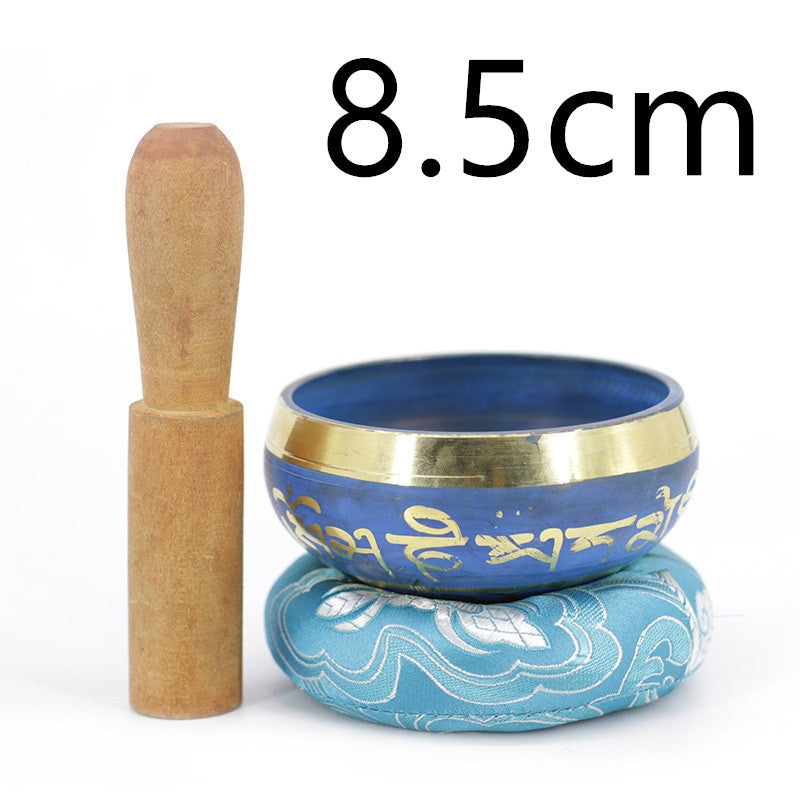 Tibet Song Yoga Meditation Bowl w/Mat and Stick