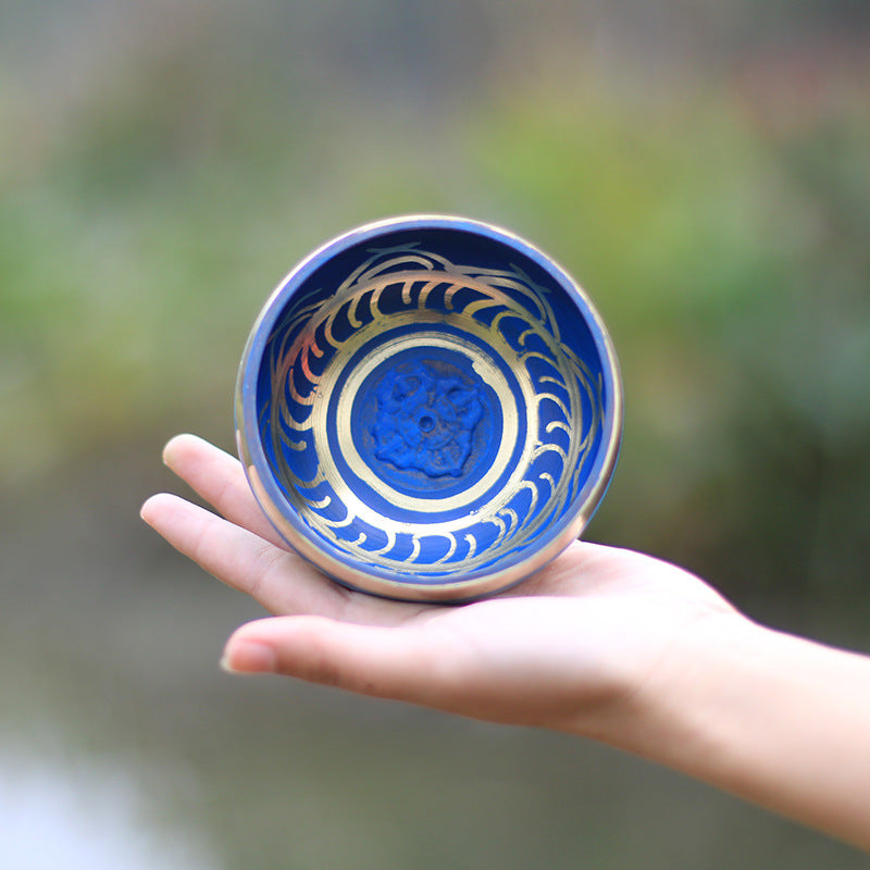 Tibet Song Yoga Meditation Bowl w/Mat and Stick