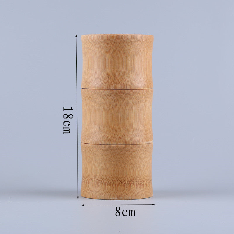 Japanese Style Bamboo Tea Storage Containers for Tea Coffee