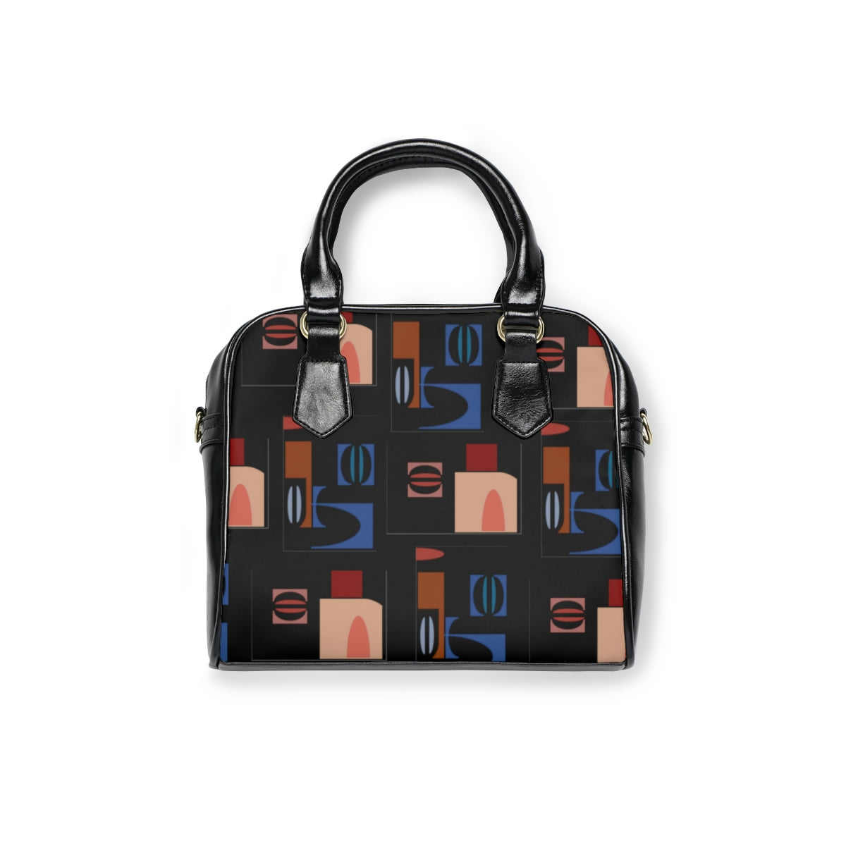 Freestyle Vegan Leather Fashion Shoulder Handbags with Adjustable and Removable Strap