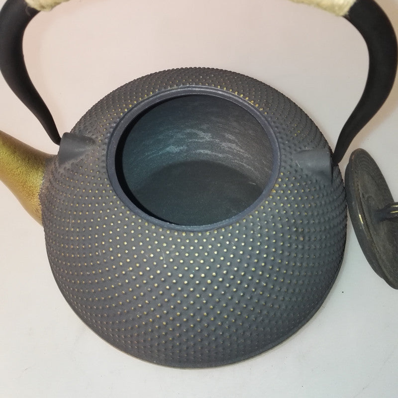 Cast Iron Kettle with Strainer for Tea