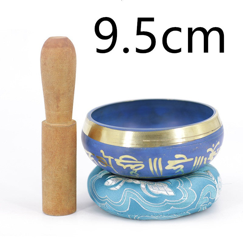 Tibet Song Yoga Meditation Bowl w/Mat and Stick