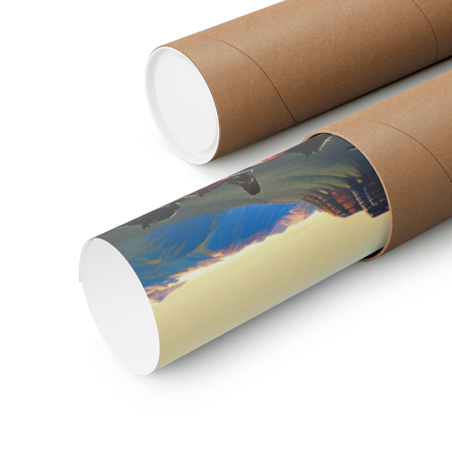 Early Americas Colorfully Vibrant Premium Matte Vertical Posters