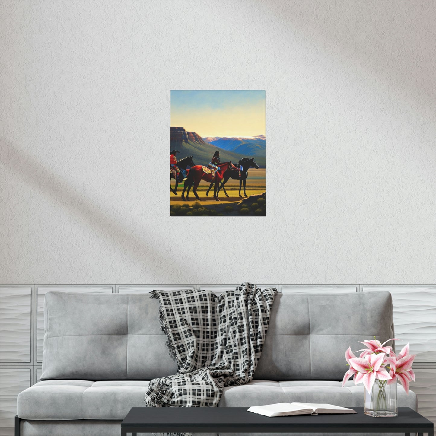 Early Americas Colorfully Vibrant Premium Matte Vertical Posters