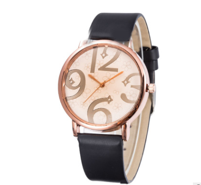 Women Quartz Casual Stylish Large Number Watches