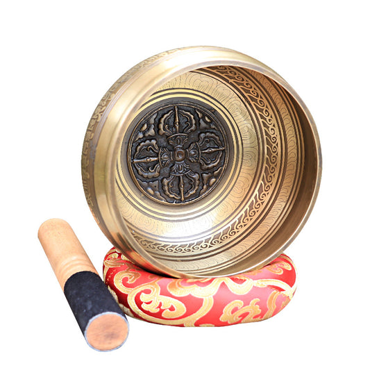 Handmade Pure Copper Buddha Singing Bowl