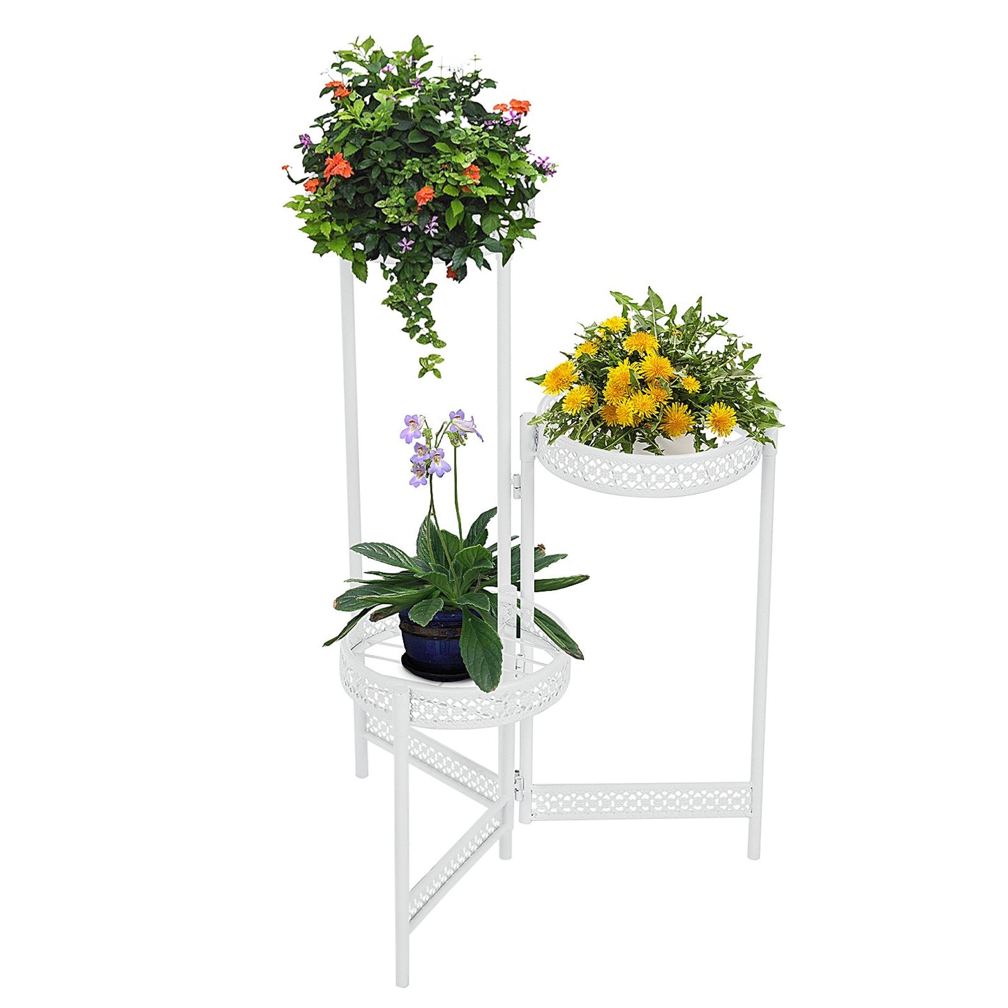 Metal Plant Stand Indoor Plant Stand Plant Display Rack for Patio Garden