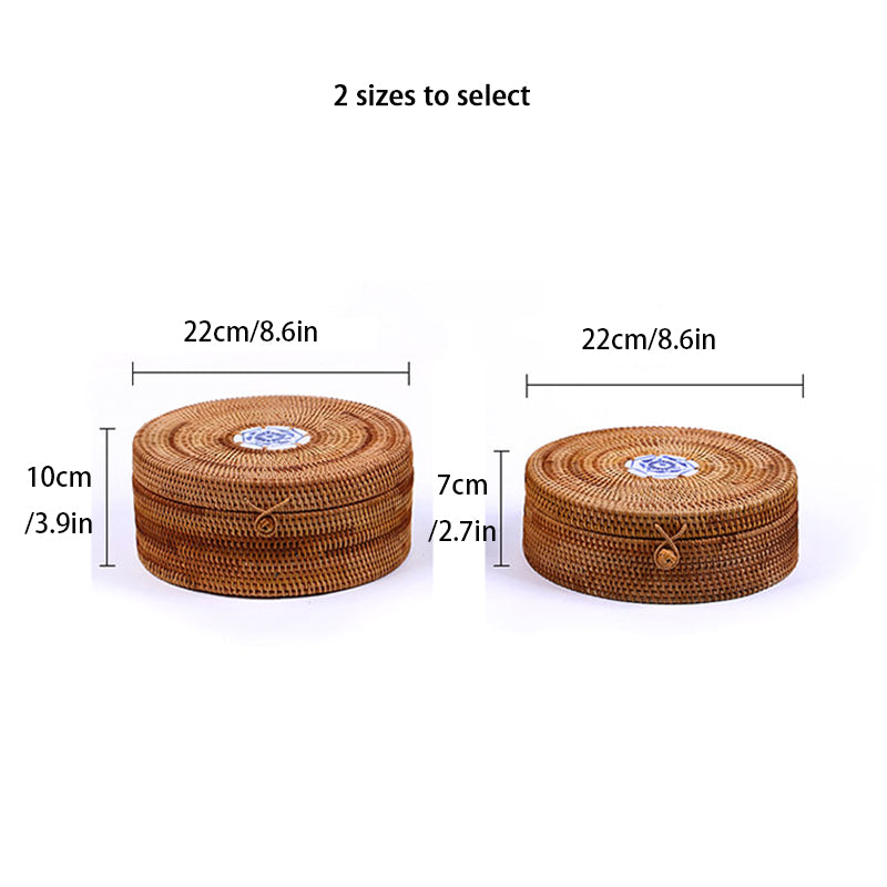 Nan Rattan Pu'er Tea Cake Storage Tea Pot Tea Cake