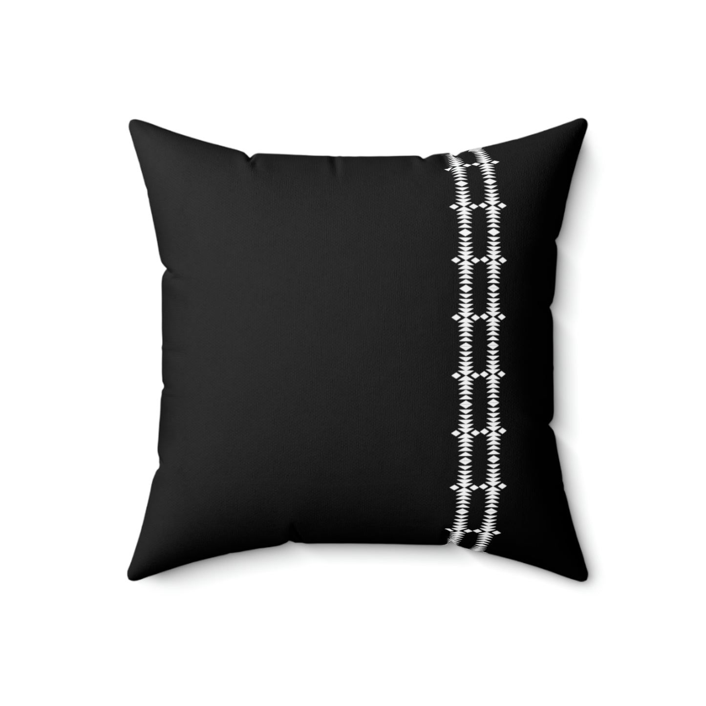 Aboriginal American Turtle Island Spun Polyester Square Decorative Pillow