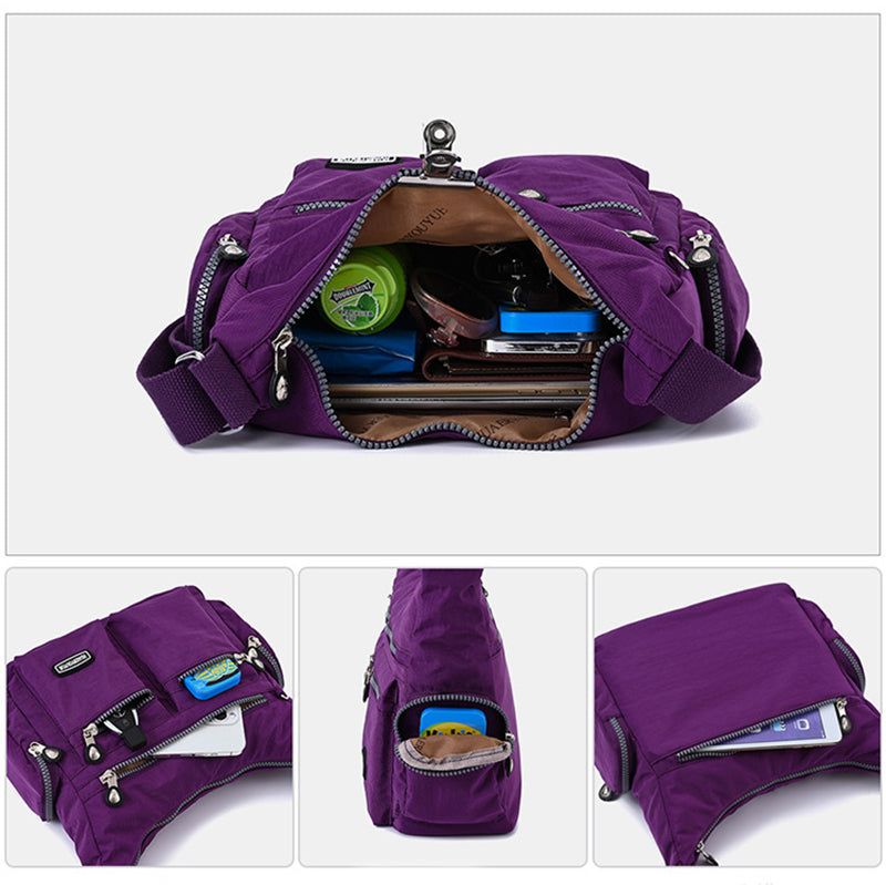 Women Shoulder Bags Multiple Pockets Waterproof Crossbody Bags