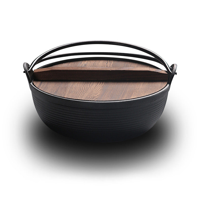 Multifunctional Traditional Japanese Cast Iron Stew Pot