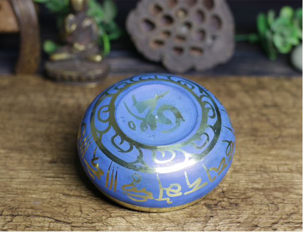 Tibet Song Yoga Meditation Bowl w/Mat and Stick