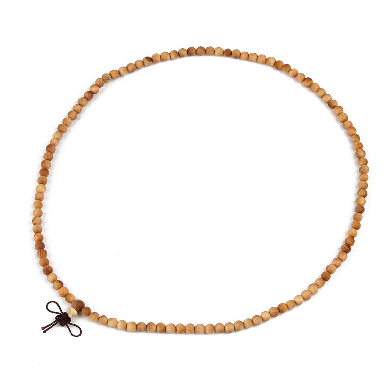 108 Dark Sandalwood Buddha Beads Prayer Meditation Rosary Bracelet