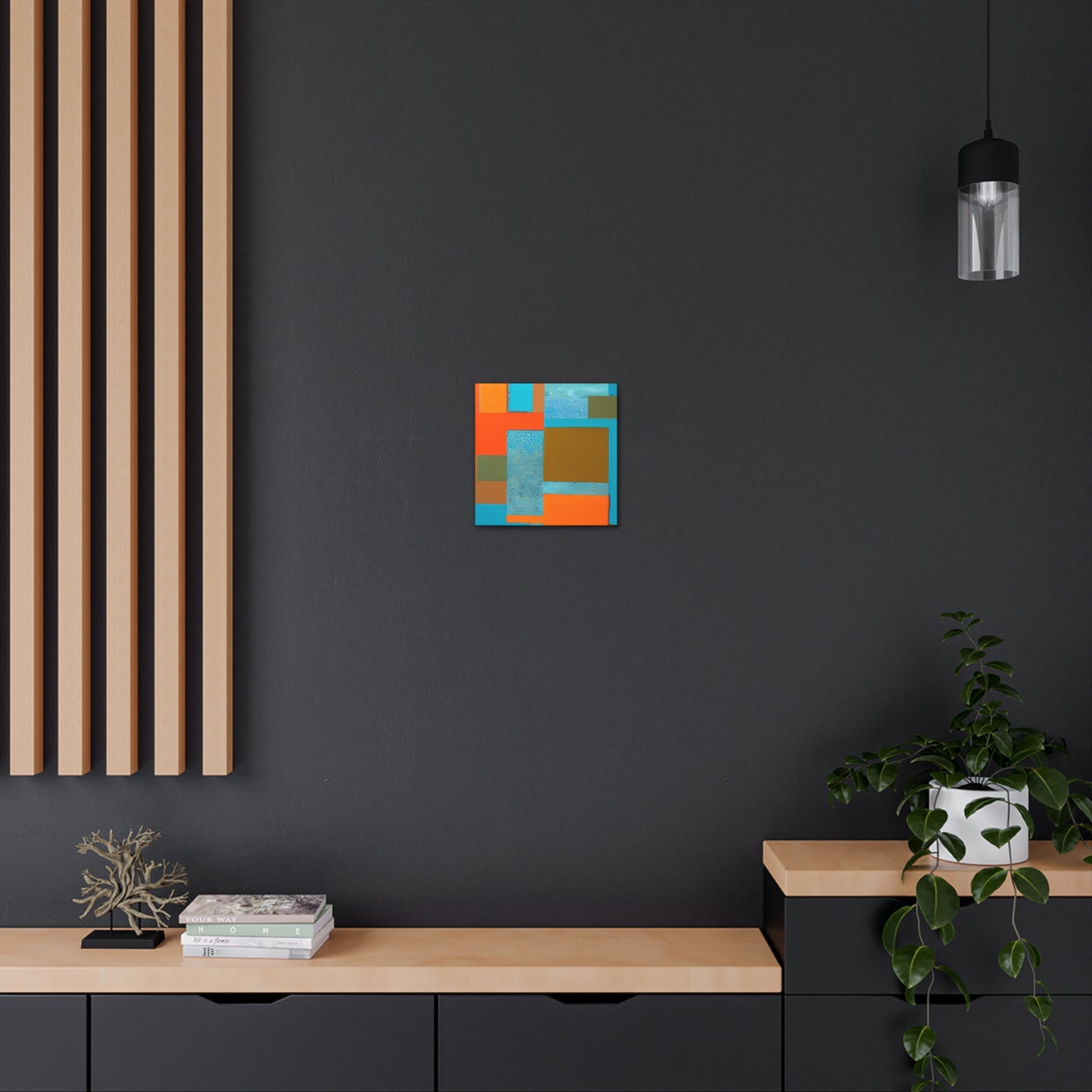 Abstract Lands and Waters Canvas Gallery Wraps Sets Home Framed Wall Decor