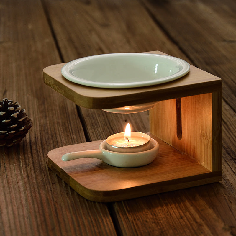 Vintage Modern Minimalist Stone Incense Burner