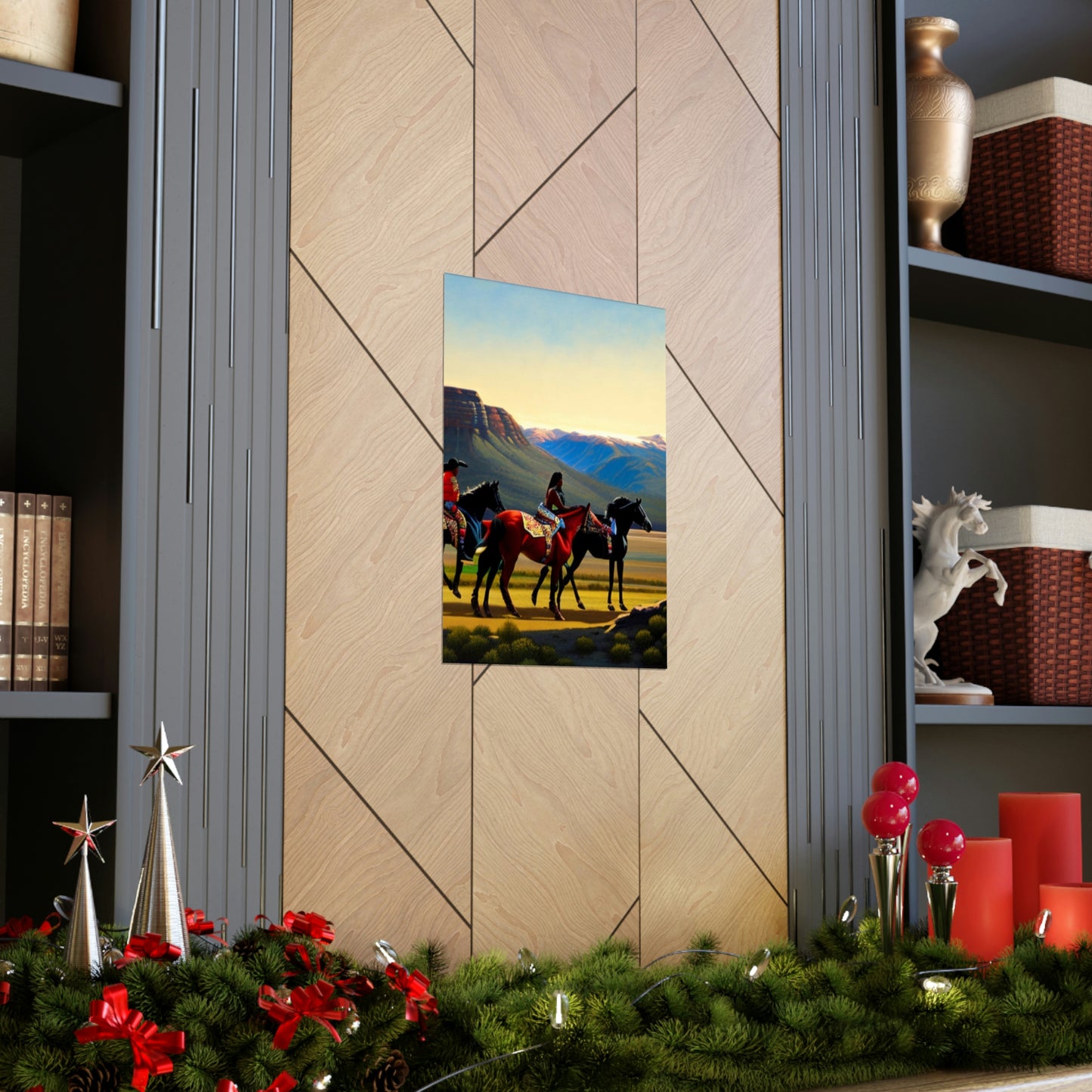 Early Americas Colorfully Vibrant Premium Matte Vertical Posters
