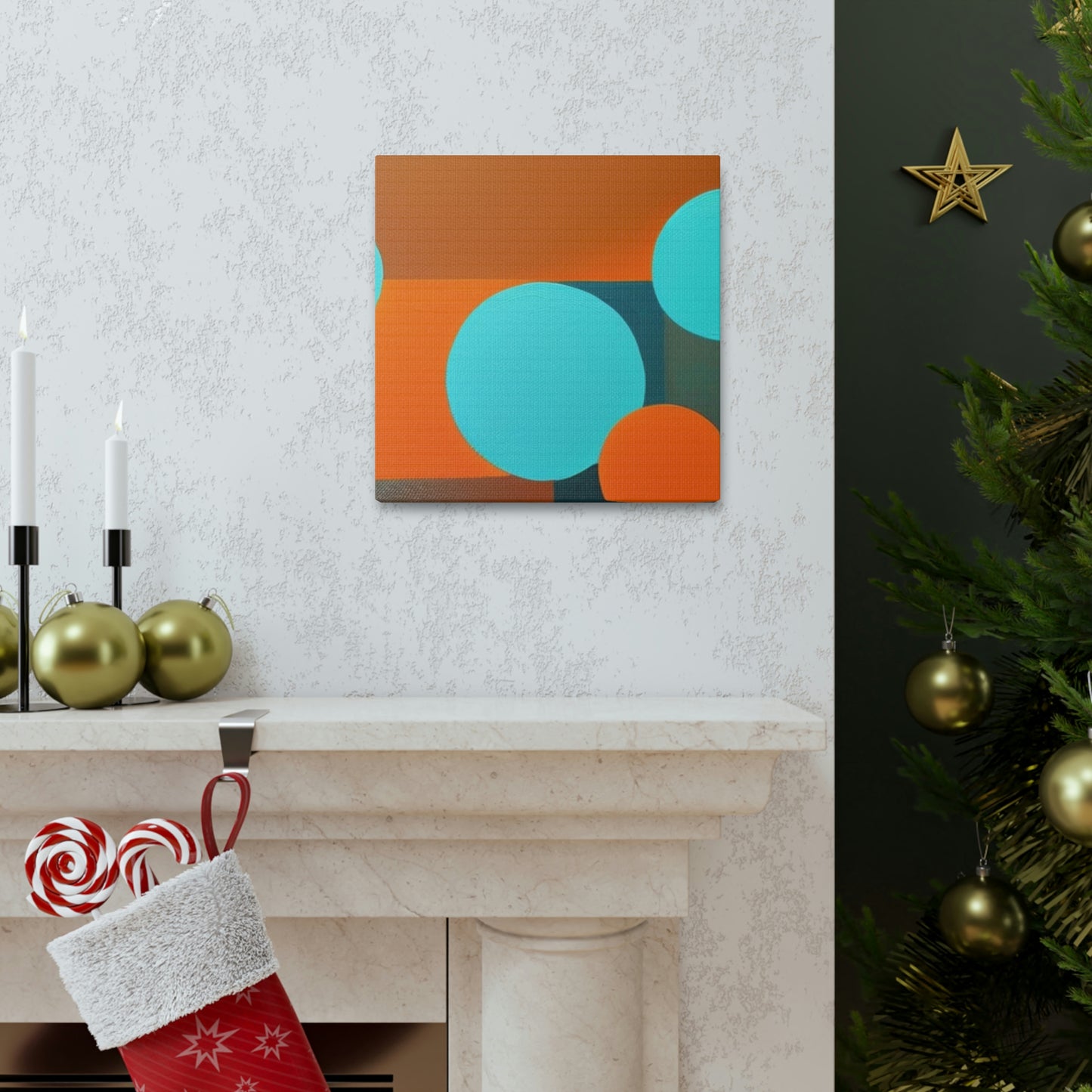 Abstract Lands and Waters Canvas Gallery Wraps Sets Home Framed Wall Decor