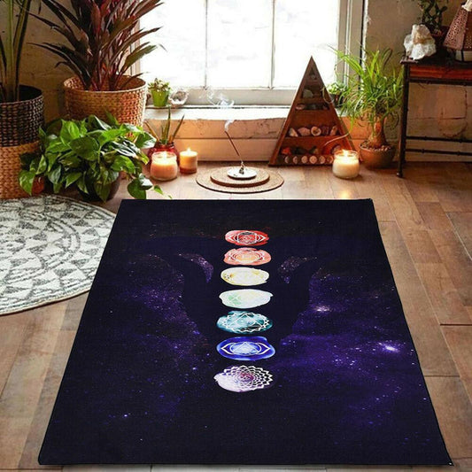 Mandala Tapestry Colorful Meditation Decoration Yoga Prayer Rug