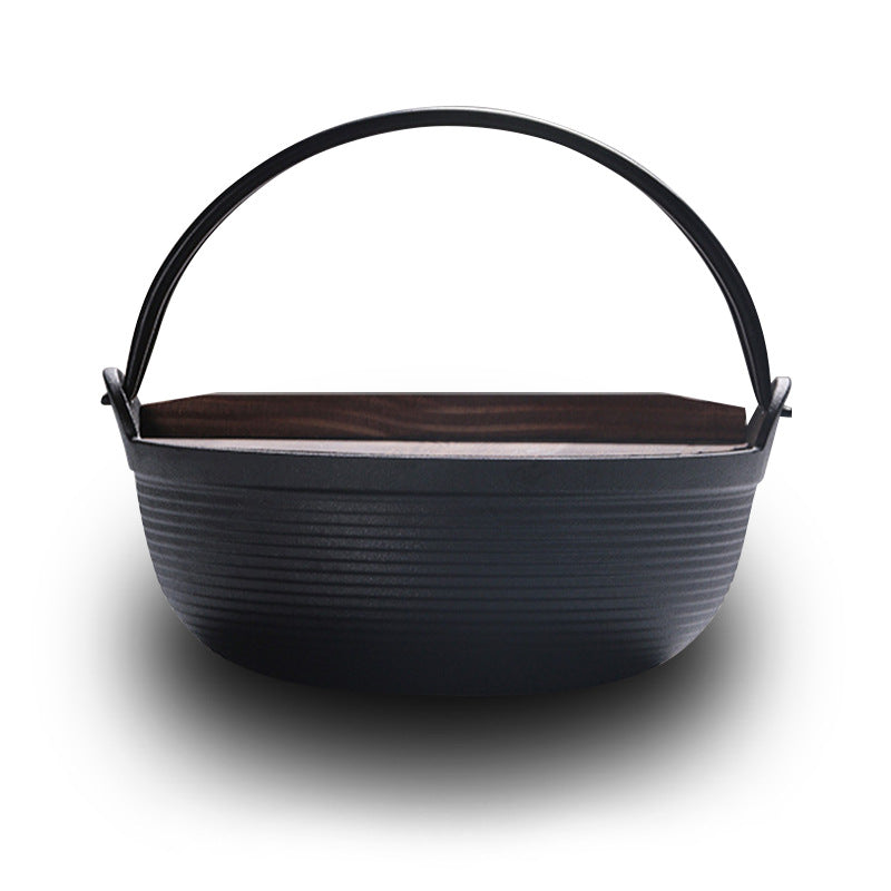 Multifunctional Traditional Japanese Cast Iron Stew Pot