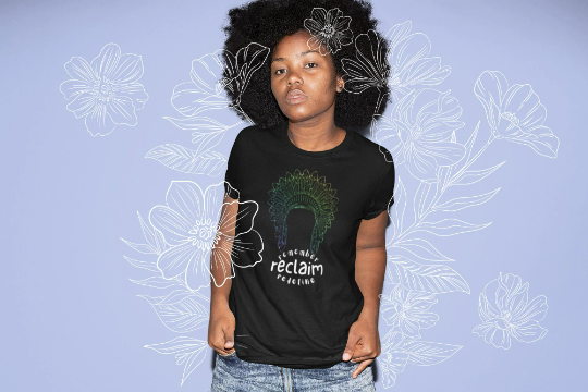 Reclaim Aboriginal American Niiji Indigenous People AmerIndian Unisex T Shirt//Cultural Awareness Movement T Shirt
