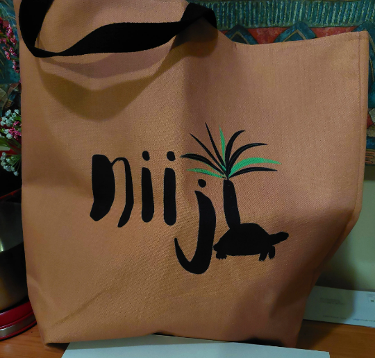 Aboriginal American Niiji Indigenous AmerIndian Cultural Awareness Tote Bag