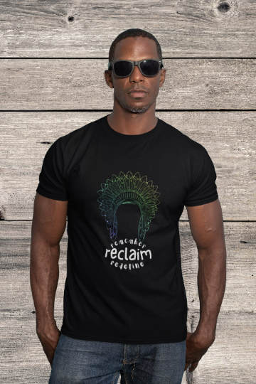 Reclaim Aboriginal American Niiji Indigenous People AmerIndian Unisex T Shirt//Cultural Awareness Movement T Shirt