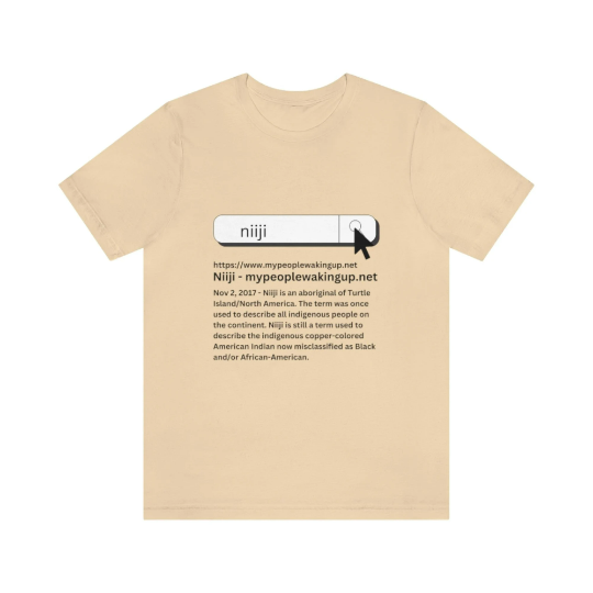Aboriginal American Search Niiji Indigenous People Unisex T Shirt AmerIndian Cultural Awareness T Shirt