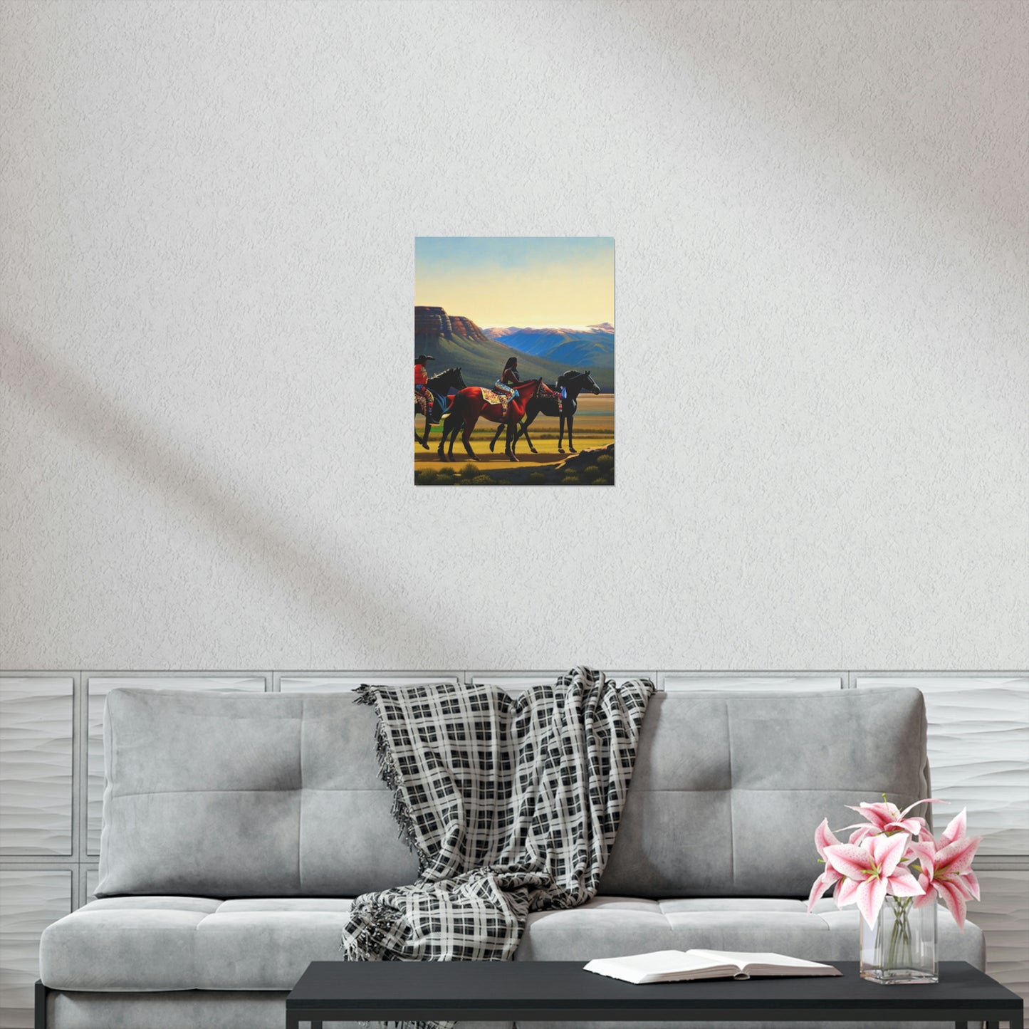 Early Americas Colorfully Vibrant Premium Matte Vertical Posters
