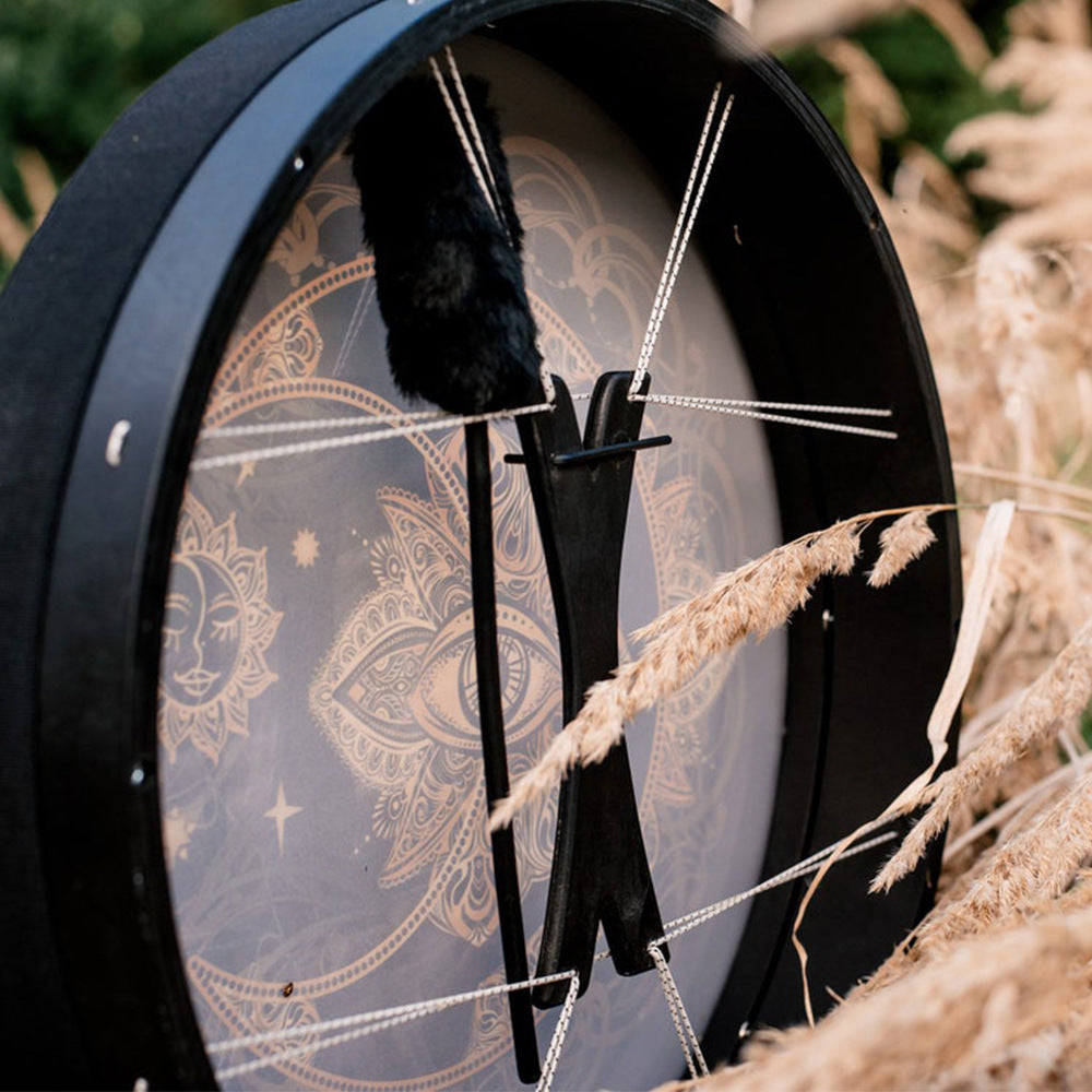 Alchemy Moon Drum Sound Healing Tool VEGAN SHAMAN DRUM