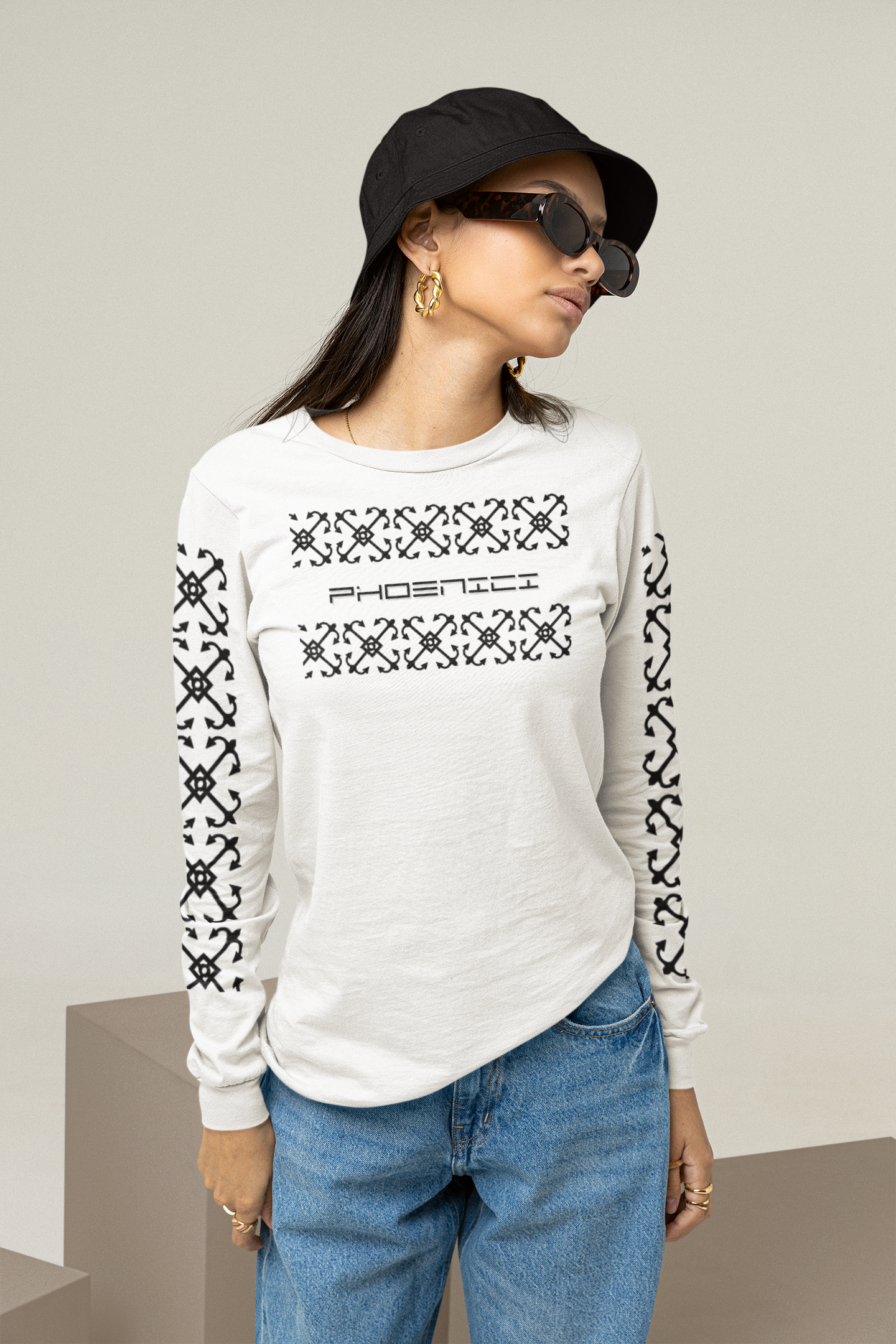Phoenici Brand Men's Long Sleeve T-Shirt Phoenici T-Shirt