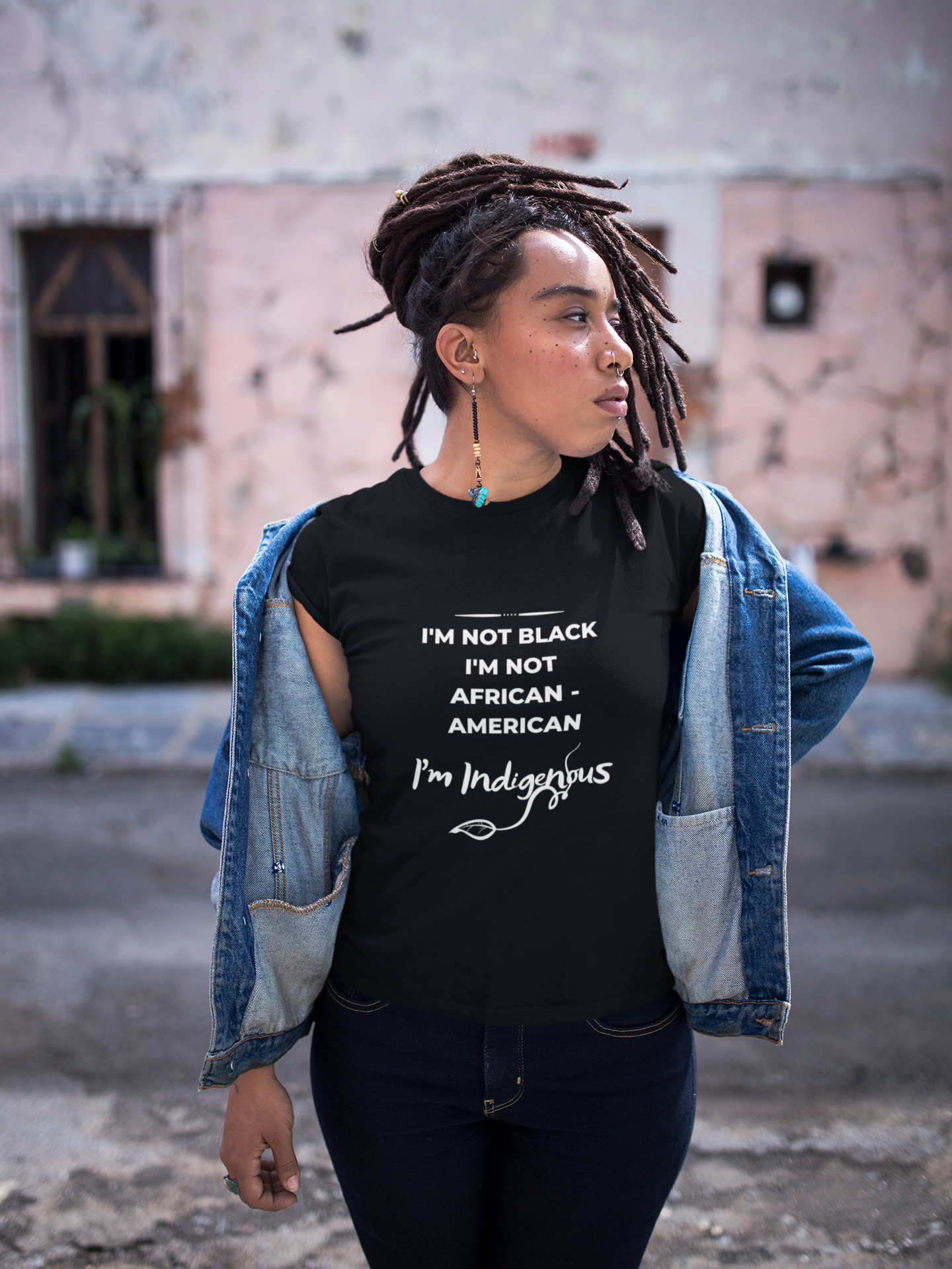 Aboriginal American Niiji I Am Indigenous People AmerIndian Cultural Awareness Unisex T Shirt
