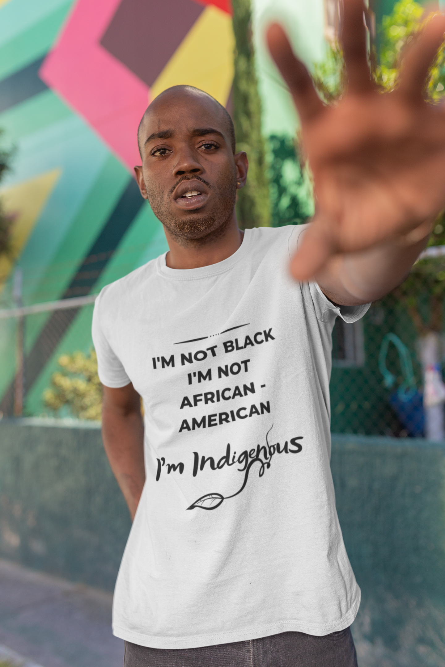 Aboriginal American Niiji I Am Indigenous People AmerIndian Cultural Awareness Unisex T Shirt