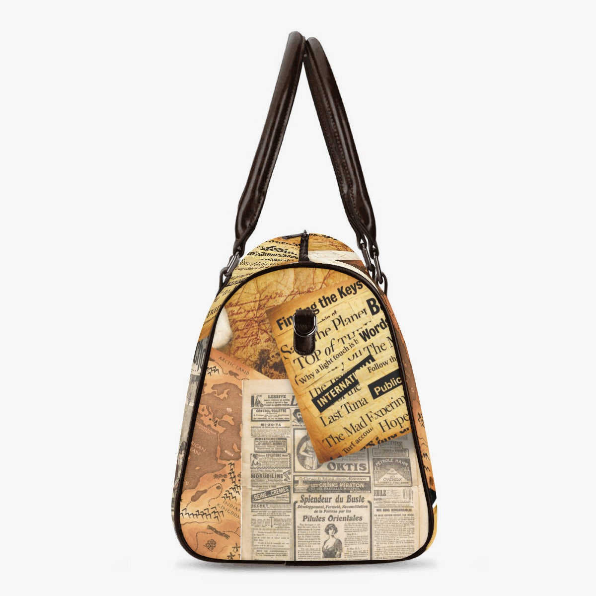 Nostalgia Retro Travel Duffle Bag