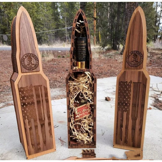 Father's Day Wooden Wine Gift Box