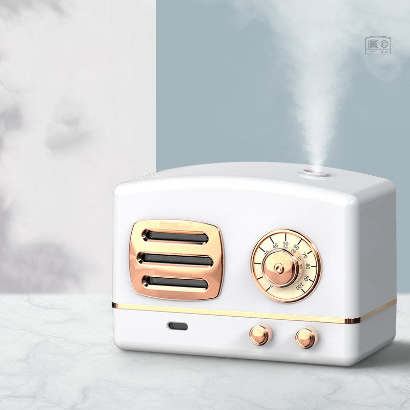 Small Retro Radio Style Humidifier Home Decor