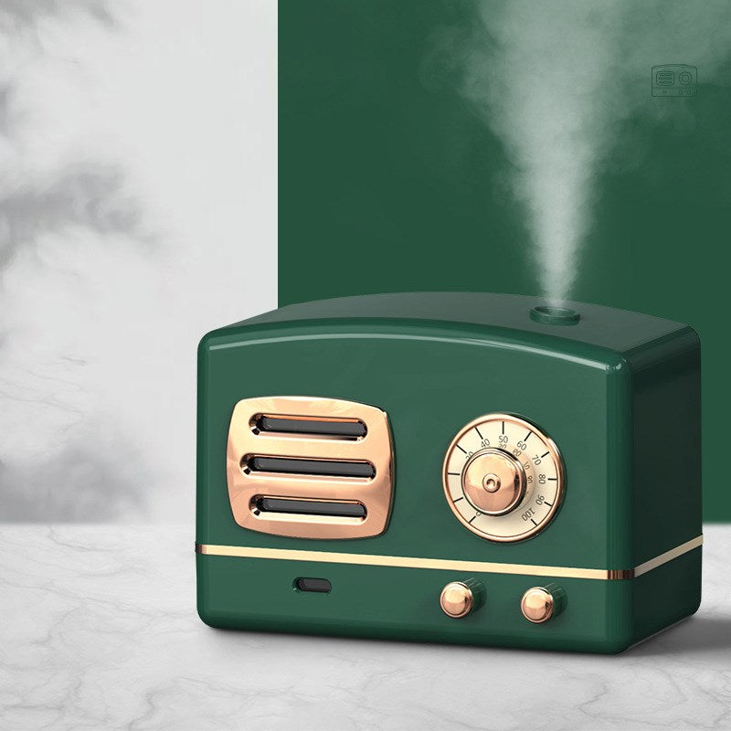 Small Retro Radio Style Humidifier Home Decor